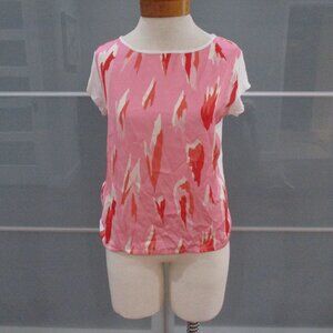 Tucci Mixed Media Short Sleeve Tee
